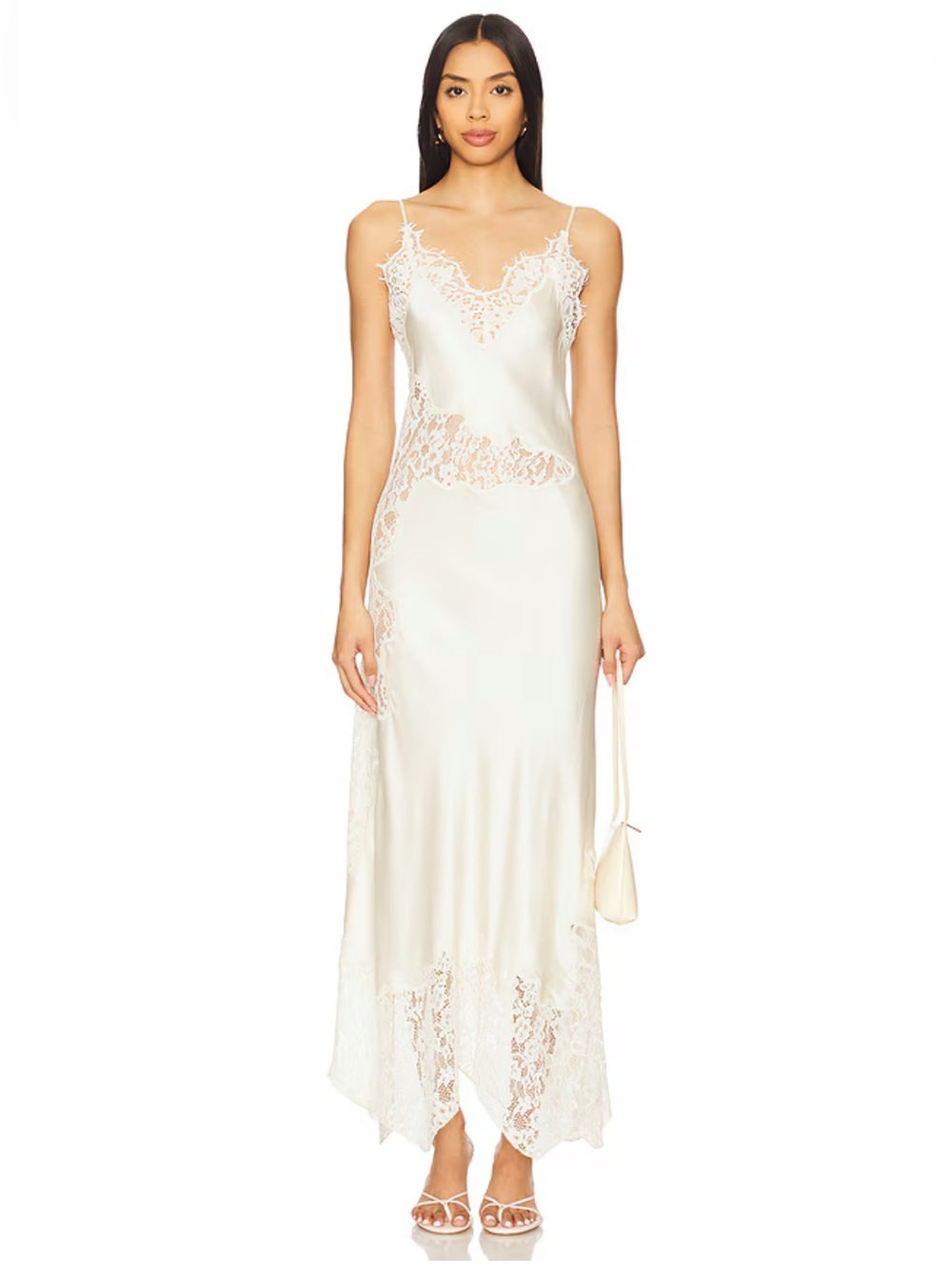 NWT!  House of Harlow 1960 x REVOLVE Waverly Midi Dress in Ivory